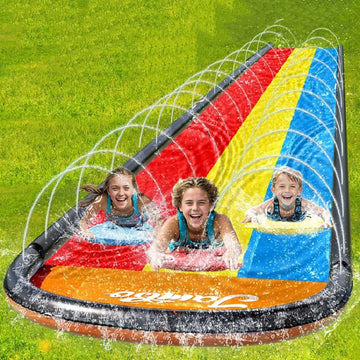 Toboggan Aquatique avec Arroseur Intégré