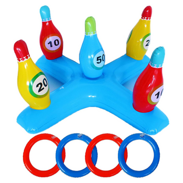 Bowling gonflable et jeux d'eau