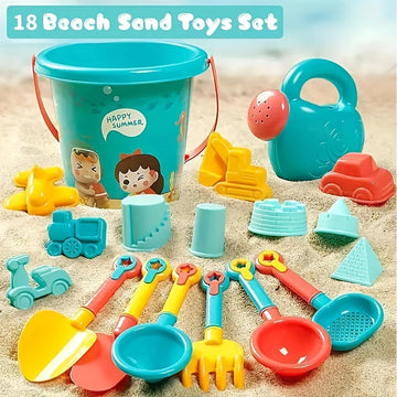 Set de Jouets de Plage 18 Pièces