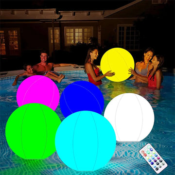 Ballon de plage lumineux LED